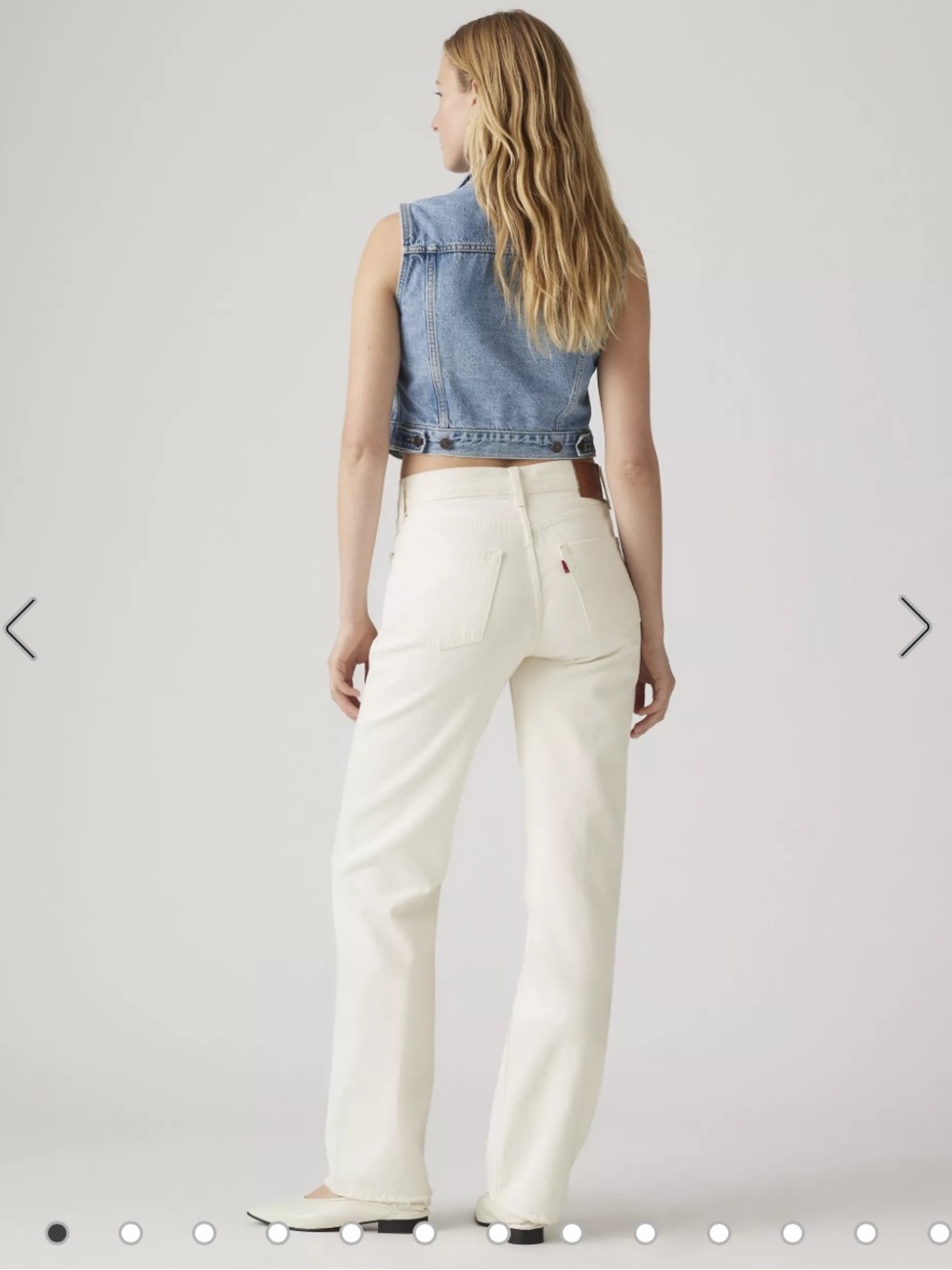 New Levi’s 501 90s Cream 28x30 Women’s Jeans